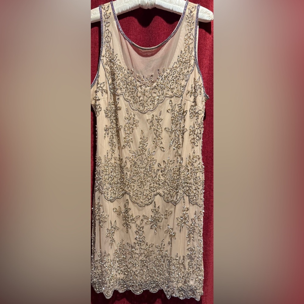 Custom Elegant Beaded Dress